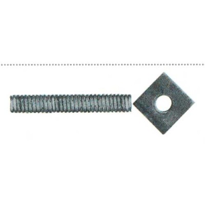 Mozzone con dado m4 zincato(pz.250)