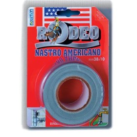 Nastro americano rodeo misura: 38 mm. x 10 m blu