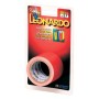 Nastro in tela plastificata, misura: 38 mm. x 2,7 m, colore: rosso