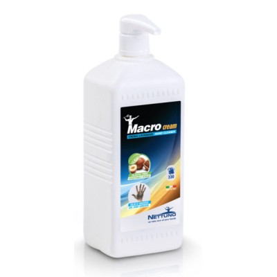 Crema lavamani macrocream in flacone da 1000ml con dosatore