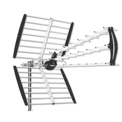 Antenna esterna uhf a banda larga dvb-t tecnologia a 42 elementi