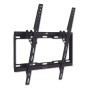 Supporto tv inclinabile max 65p.inclinazione max: -8° in acciaio nero