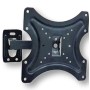 Supporto tv orientababile inclinabile 1 braccio max 47. acciaio nero