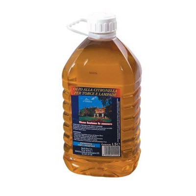 Olio lampante lt.5 alla citronella