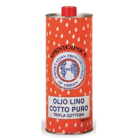 Olio di lino cotto lt.1