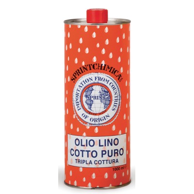 Olio di lino cotto lt.1
