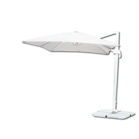 Ombrellone braccio lux 3x3 colore bianco