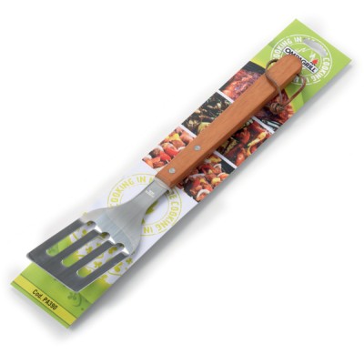 Paletta acciaio inox cm.39 manico legno