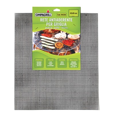 Rete antiaderente 42x36 per griglia e piastra