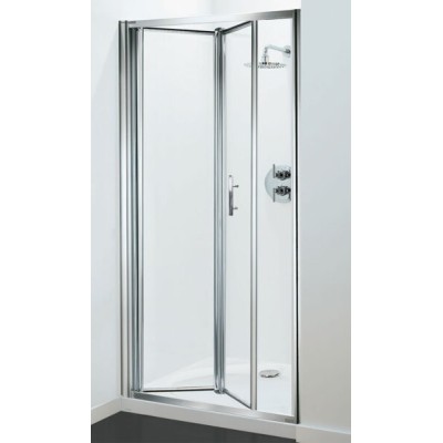 Box doccia in vetro a portafoglio trasparente-clear cm 68