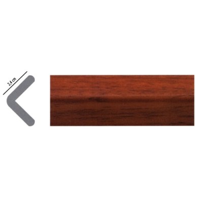 Paraspigolo liscio 24x24 ayous rovere