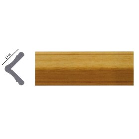 Paraspigolo sagomato nero 24x24