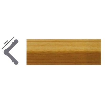 Paraspigolo sagomato nero 24x24