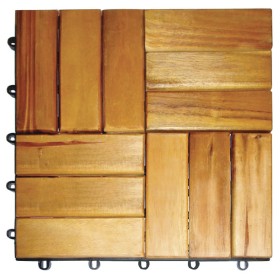 Pavimento acacia oliato 30x30