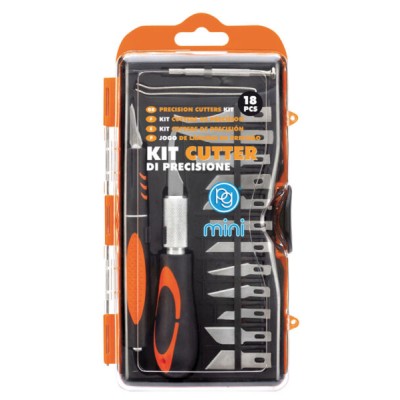 Kit cutter di precisione 18 pcs