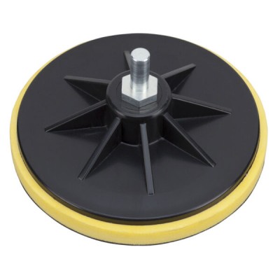 Platorello con velcro biadesivo d.150