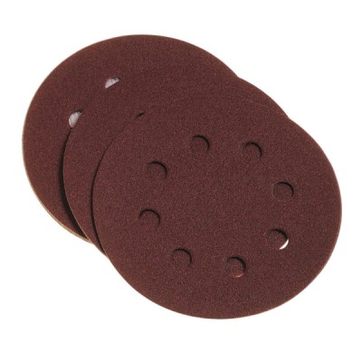 Blister 10 dischi velcro con fori 115mm gr.40