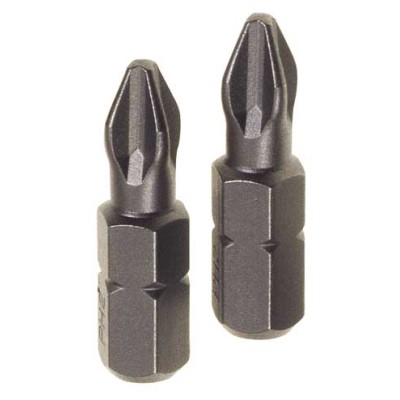 Inserti phillips 25 mm n.3 2 pezzi