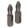 Inserti phillips 25 mm n.3 2 pezzi