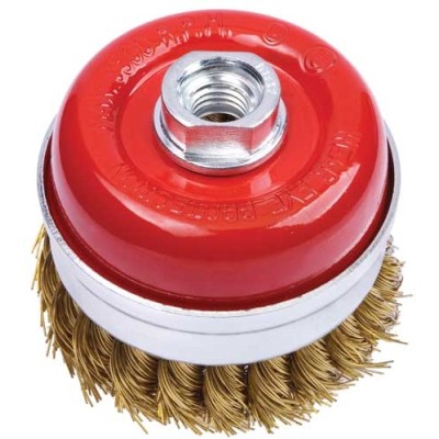 Spazzola tazza d.65 mm mazzetti ritorti m14