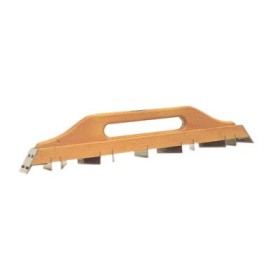 Pialla per gesso 410x65 manico legno 609