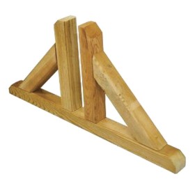Piede per pannello legno pino 50x30