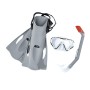 Set snorkeling meridian da firefish 14+ anni in 2 colori assortiti