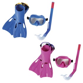 Set da snorkeling Lil Flapper pinne misura 24/27 in 2 colori assortiti