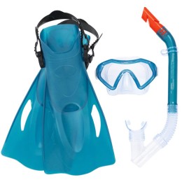 Set da snorkeling firefish 7+anni misura pinne: 37/41-2 colori