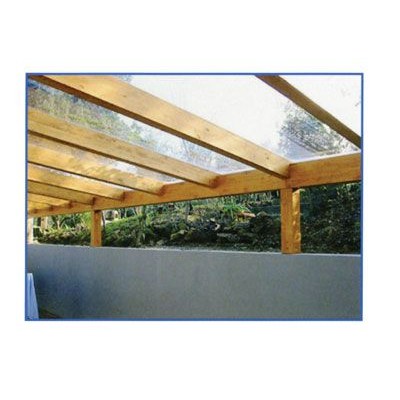 Policarbonato alveolare trasparente cm98x200x6mm