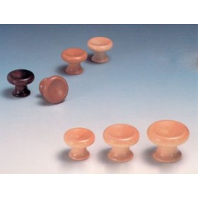 Pomolo legno art.134/c noce scuro