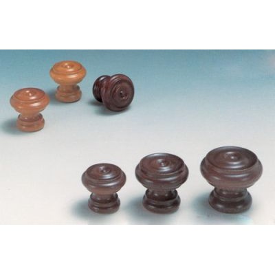 Pomolo legno art.314/b noce scuro