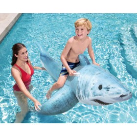 Cavalcabile squalo 3d con 2 maniglie integrate cm.183x102