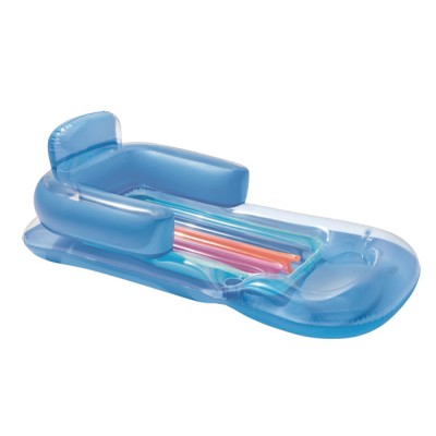 Poltrona designer fashion con schienale 2 colori assortiti cm.161x84