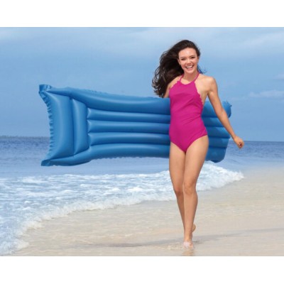 Materassino tinta unita eco colori assortiti: blu/verde/rosa cm.183x69