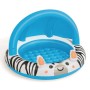 Piscina safari con fondo gonfiabile e copertura cm. 97 x 66