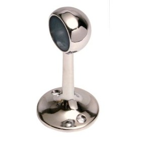 Reggitubo chiuso d.25 cromato