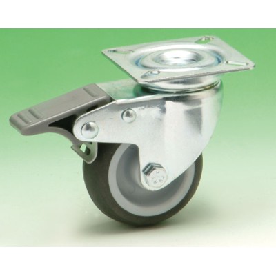 Ruota nyl/gomm.pia/gir+freno d.40