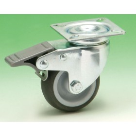 Ruota nyl/gomm.pia/gir+freno d.60