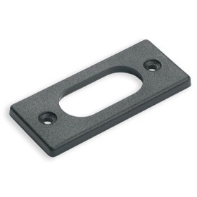 Placca cilindro ovale in nylon