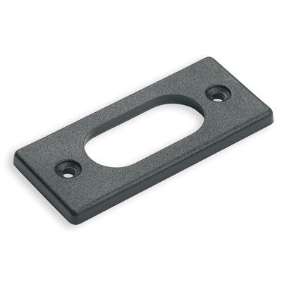 Placca cilindro ovale in nylon