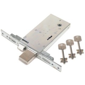 Serratura inox d.mappa trip.mm 90