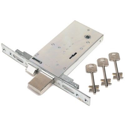 Serratura inox d.mappa trip.mm 90