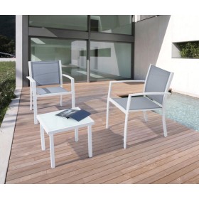 Salotto 3 pezzi auri bianco