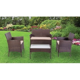 Salotto panarea marr.c/cusc.ecru