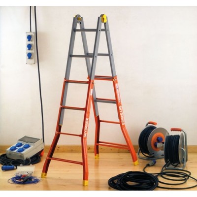 Scala telescop.acciaio super