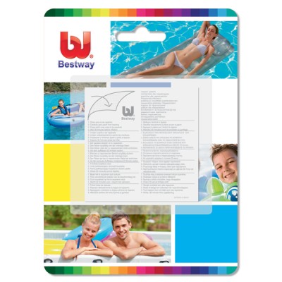 Toppa di riparazione 10 pezzi da 42,3 cm per piscine rinforzate