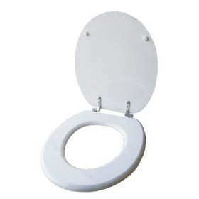 Sedile wc masonite bianco
