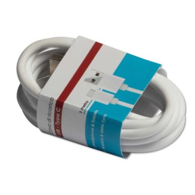 Cavo type-c da 1mt bianco