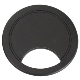 Passacavo in plastica d.60 nero